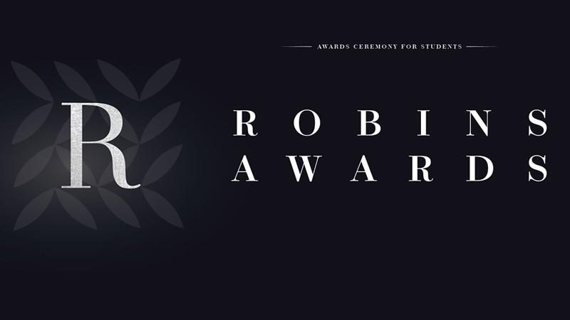 Robins Awards graphic.