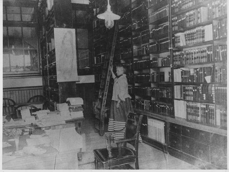 Sarah Brown Goodwin in UAC Library