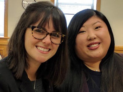 Elizabeth Dorrance Hall and Kristina Scharp