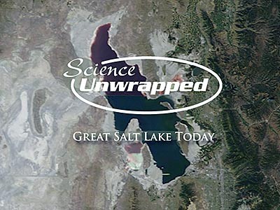 USU Science Unwrapped Great Salt Lake Series logo
