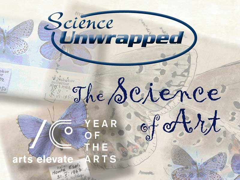 Science Unwrapped ‘The Science of Art’ logo