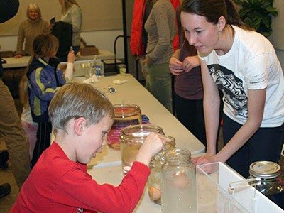 a Science Unwrapped activity at Utah State University