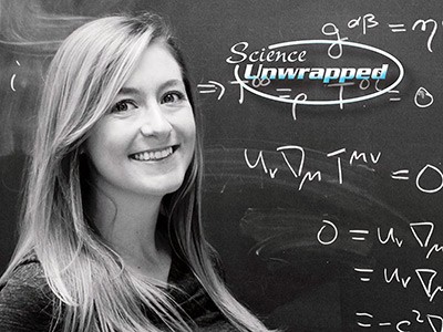 USU alum and physicist Sydney Chamberlin is the October Science Unwrapped speaker