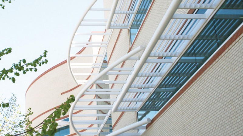 Science building.