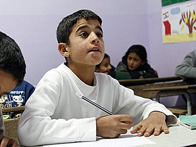 an elementary school student