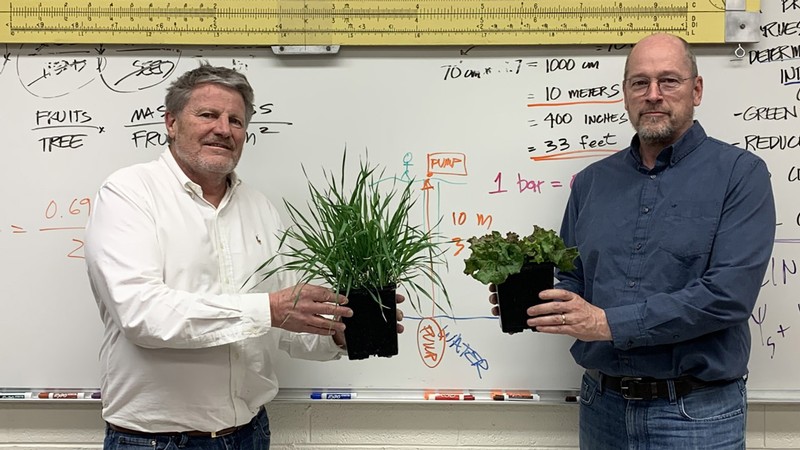 Professors Bruce Bugbee and Scott Jones