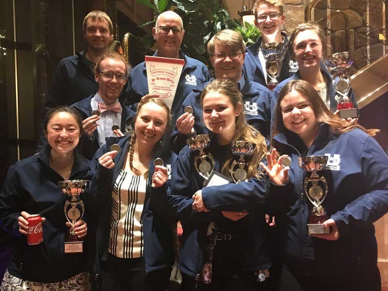 Members of the USU Speech and Debate team