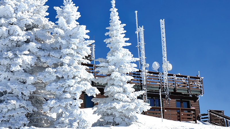 Storm Peak at Steamboat Springs Ski Resort in Colorado
