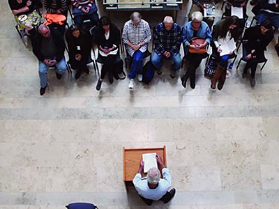 Lecture at Merrill-Cazier Library for Year of Water exhibit