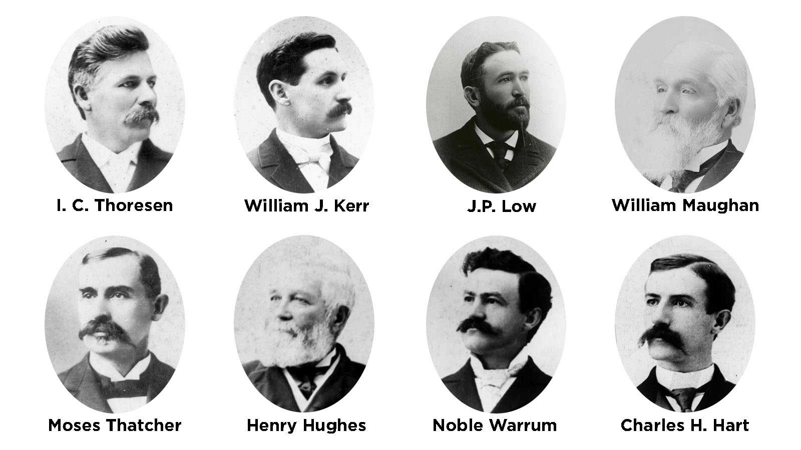 Cache County Delegates circa 1880s-1890s. Image courtesy of Utah State Historical Society.