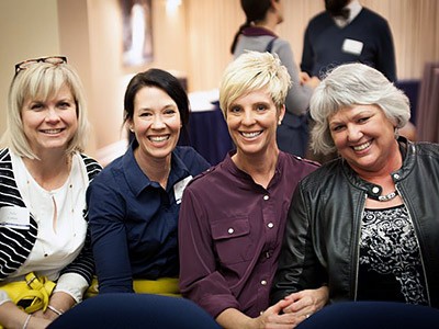 guests at Tim Slocum's Inaugural Professor Lecture