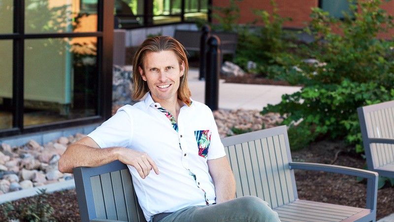 Tyler Lefevor, assistant professor in the combined clinical/counseling program.