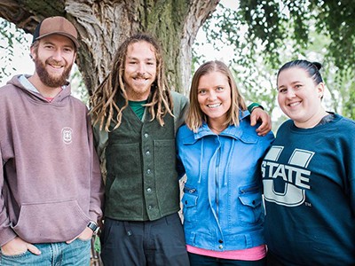 UCC members Shawn Vrooman, Chris Pruden, Debby Tepes and Jennifer Worthy