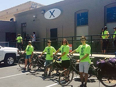 USU's Utah Conservation Corps bike crew