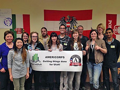USU's award-winning AmeriCorps team