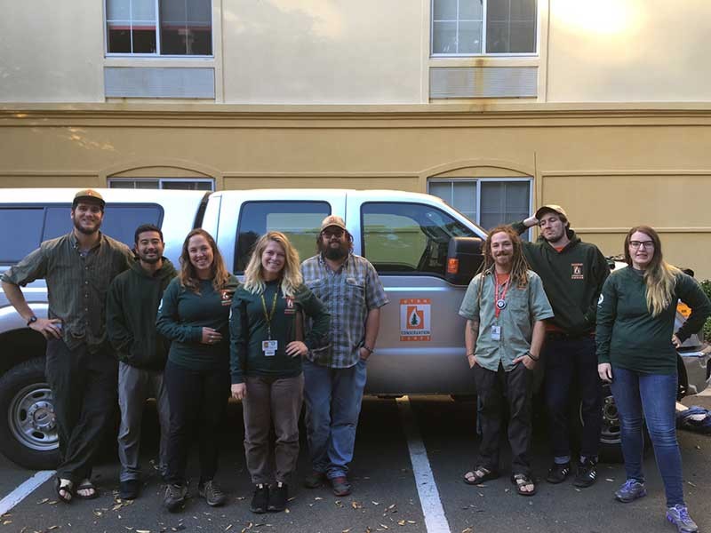 Utah Conservation Corps crew