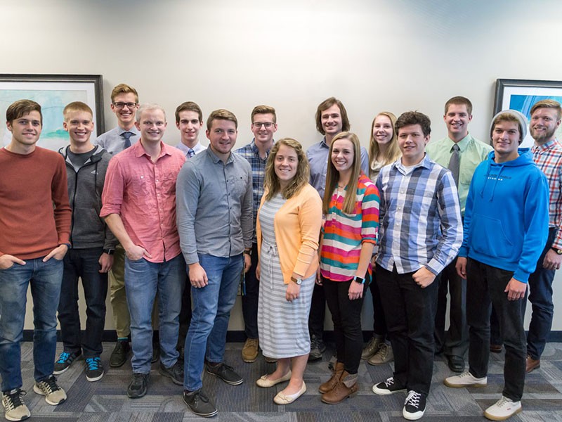 A Pin recipients group photo