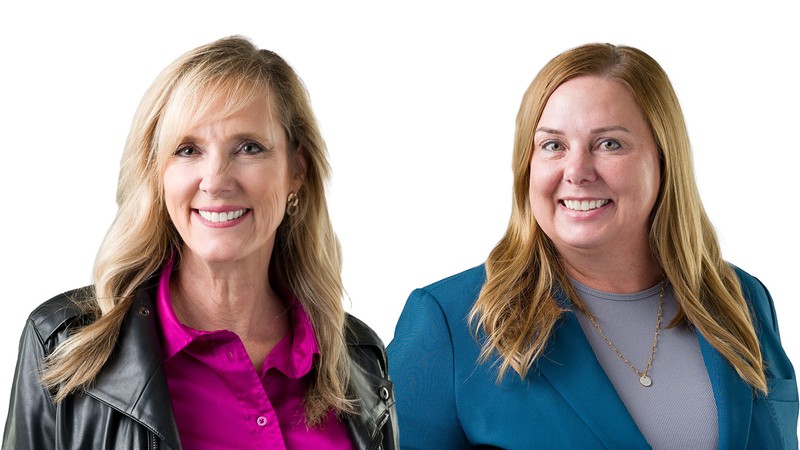 Tessa White and Gina Gagon.