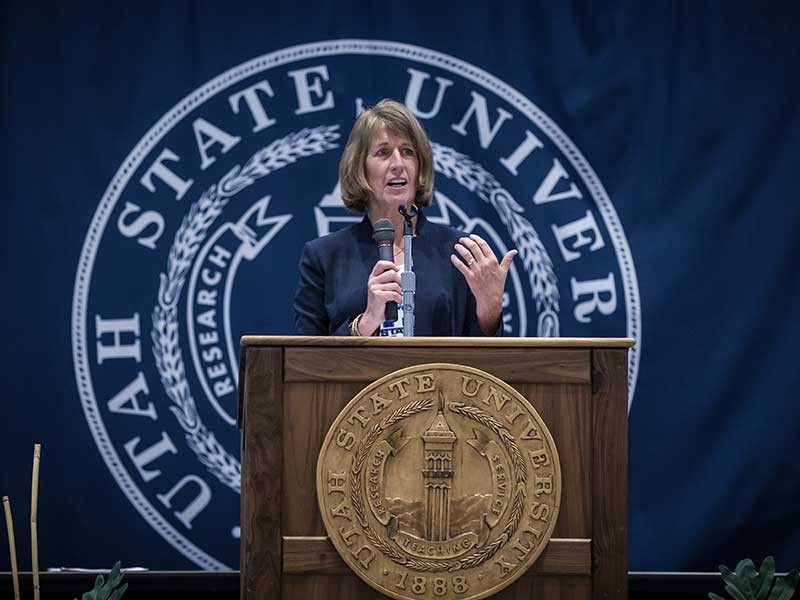 USU President Noelle Cockett