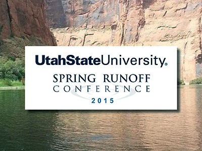 graphic illustration for 2015 USU Spring Runoff Conference