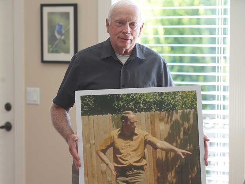 Alumnus and emeritus faculty member Vern Budge