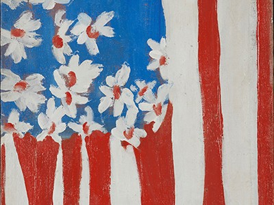 Wally Hedrick, Flower Flag art