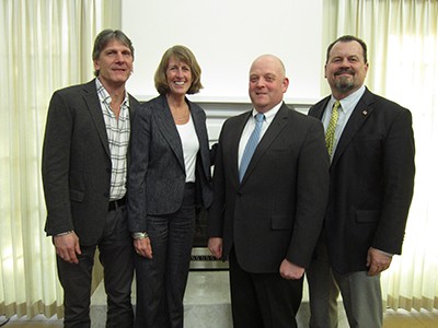 John Cockett, Noelle Cockett, Brian Warnick, Ken White