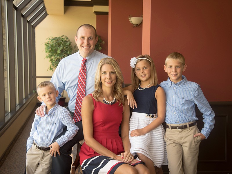 Matthew, Christy, David, Audrey and George White