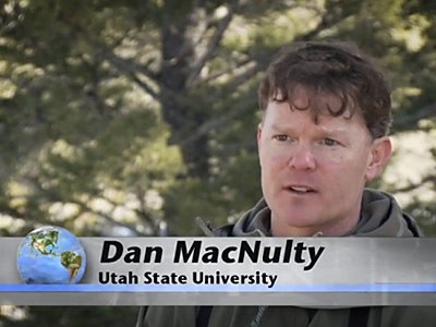USU wildlife ecologist Dan MacNulty
