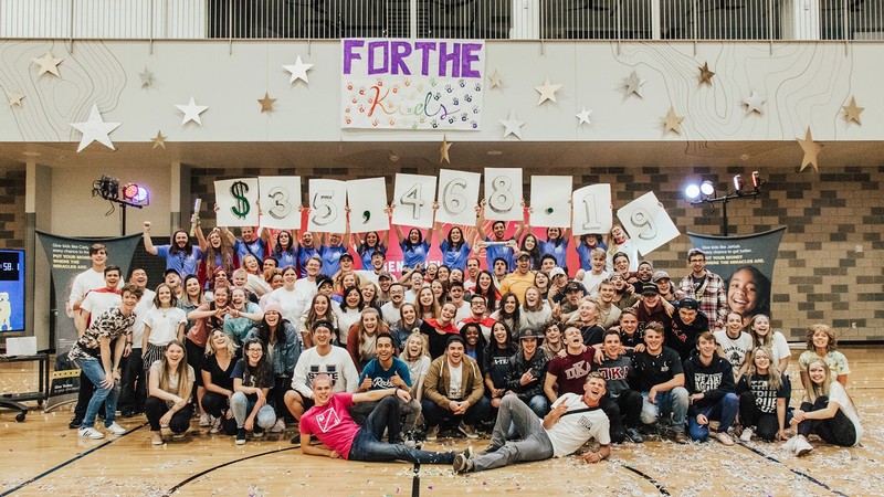 Aggiethon Dance Marathon at USU.
