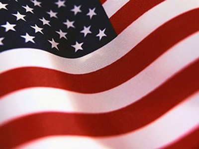 detail from the flag of the United States of America