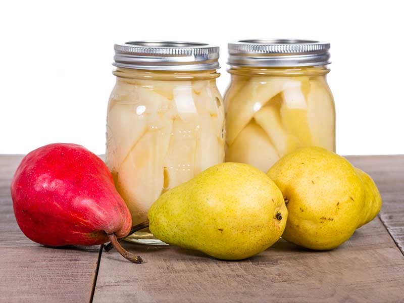 canned fruit