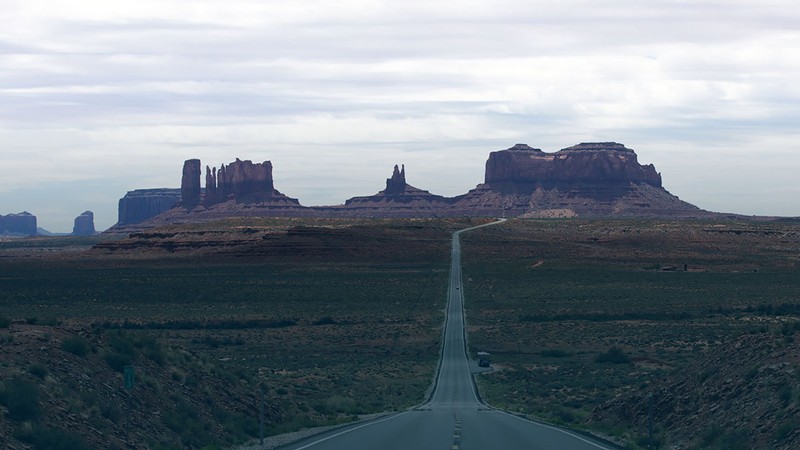 Canyon country near USU Blanding.
