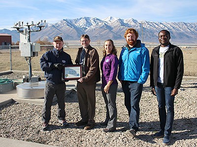 Researchers with the Utah Climate Center