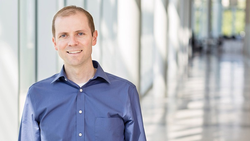 Assistant professor of mechanical and aerospace engineering Doug Hunsaker.