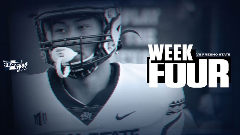 Game 4 Banner for USU Football.