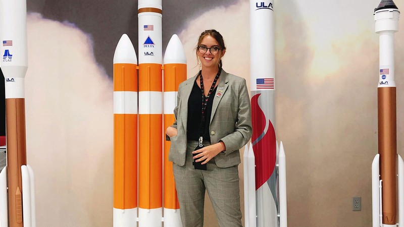 Aerospace engineering undergraduate student Grace Graham.