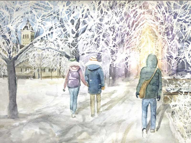 2017 holiday card image