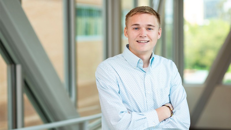 Electrical engineering graduate student Jason Powell.