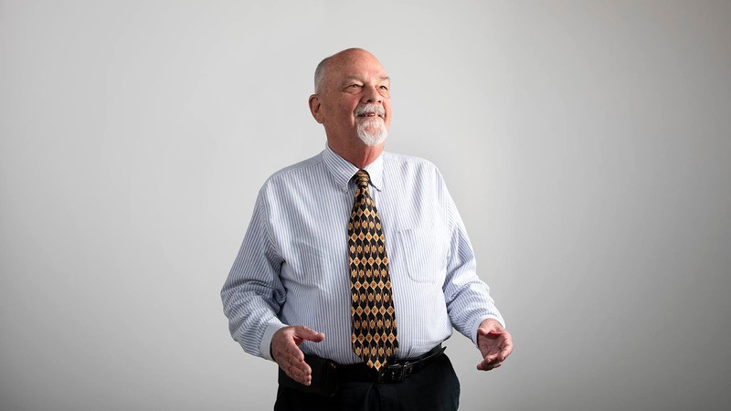 Former director of the Utah Water Research Laboratory Mac McKee.
