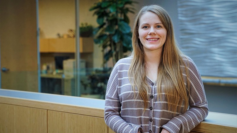Food science doctoral student Melissa Marsh.