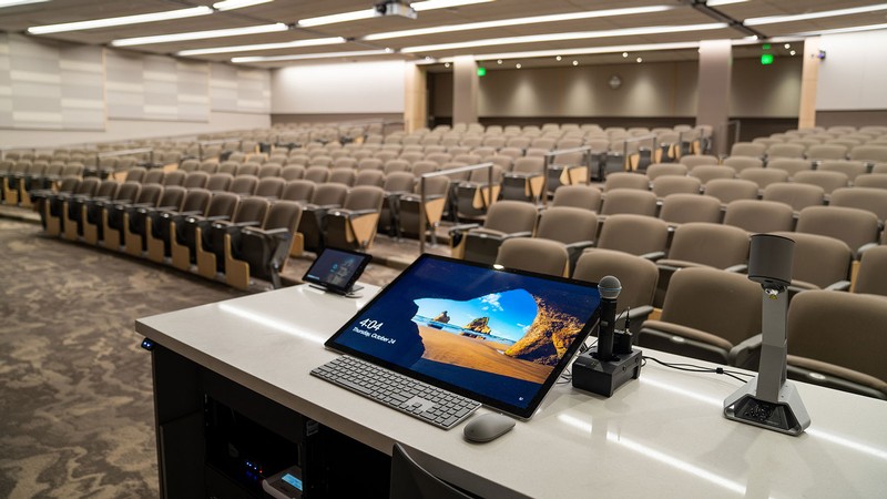 USU lecture hall.