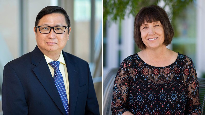 Associate professor Oenardi Lawanto and assistant professor Angela Minichiello.