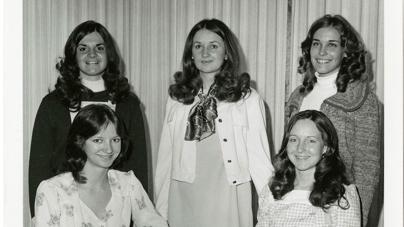 Peggy Menlove (Walker) in 1974.