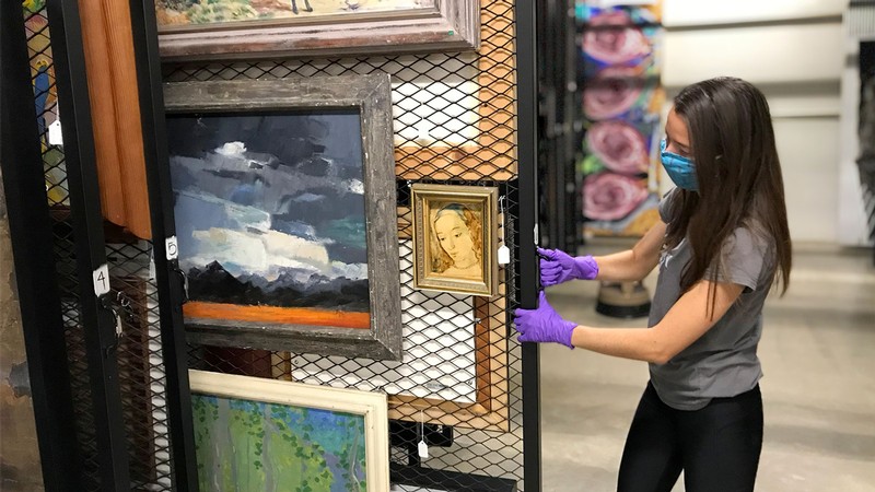 NEHMA Collections & Exhibitions Coordinator, Selina Ramsey.