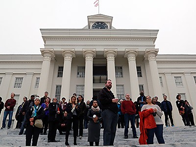 members of the 2015 Civil Rights pilgrimage