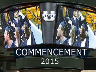 Utah State University Commencement, Dee Glen Smith Spectrum