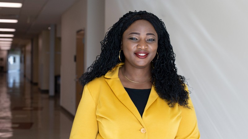 Victoria Oyewola is a first-year doctoral student in engineering education.