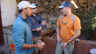 USU scientist in Peru