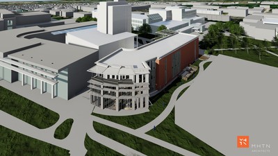 Architectural rendering.